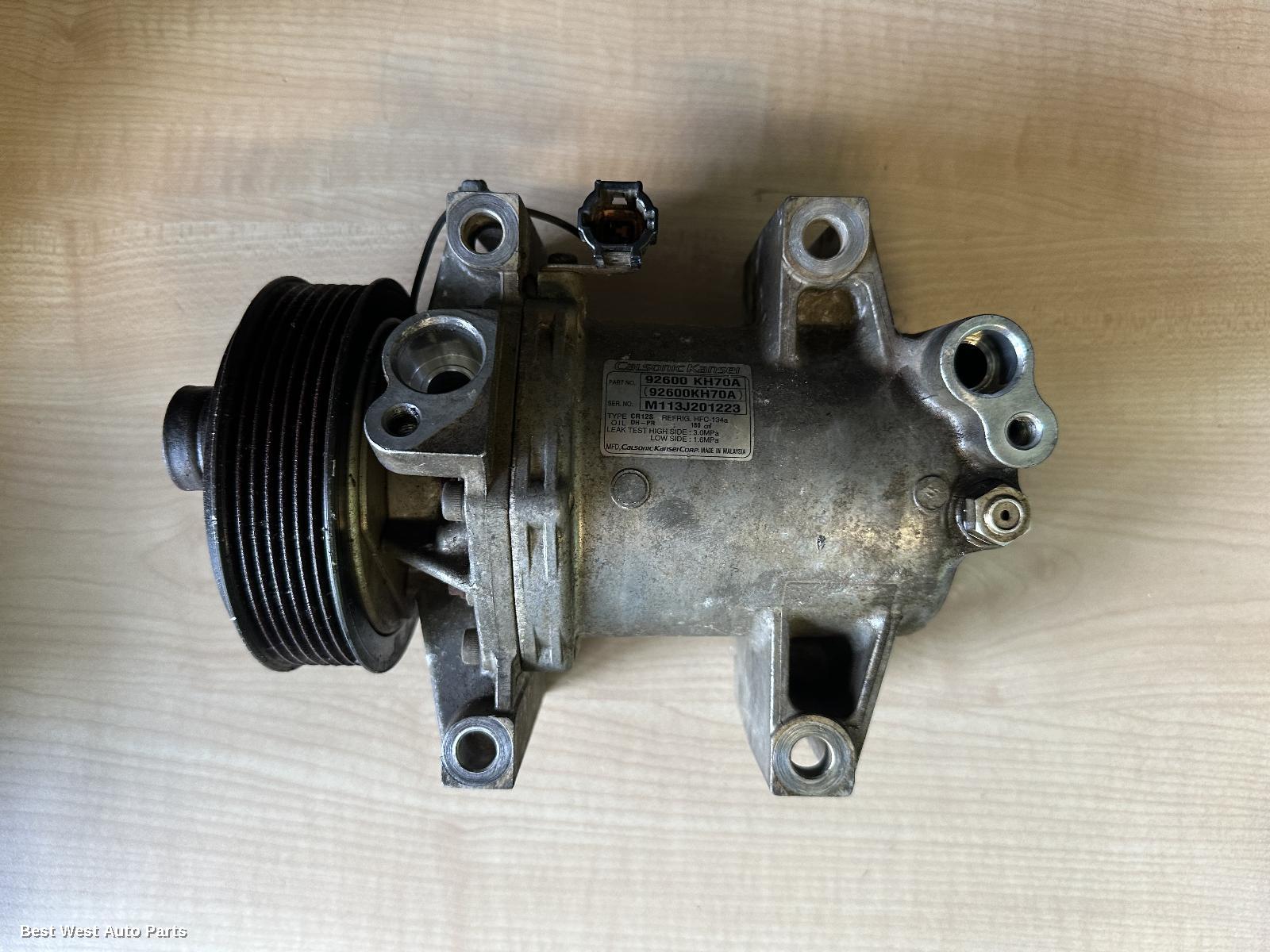 2014 NISSAN NAVARA A/C Compressor
