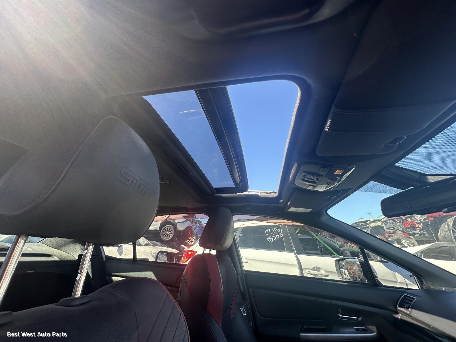 2015 SUBARU WRX Roof Glass/Sunroof/T