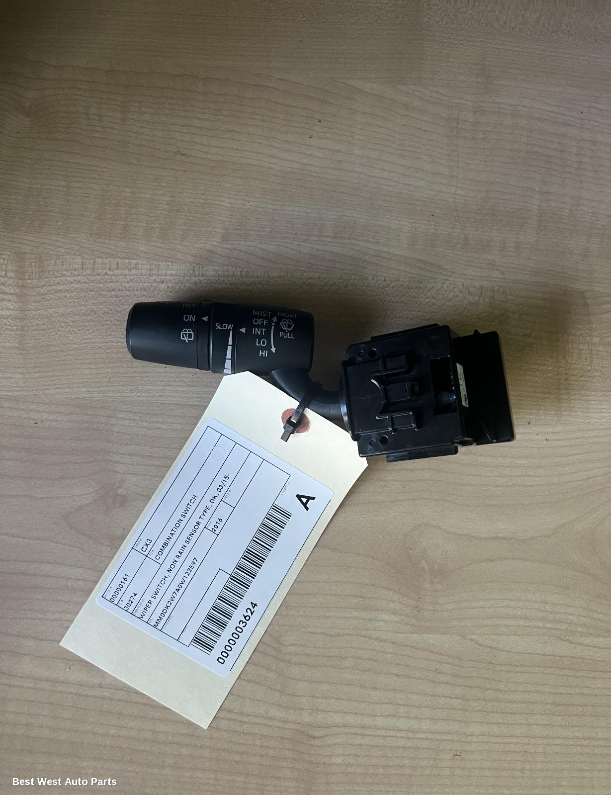 2016 MAZDA CX3 Combination Switch