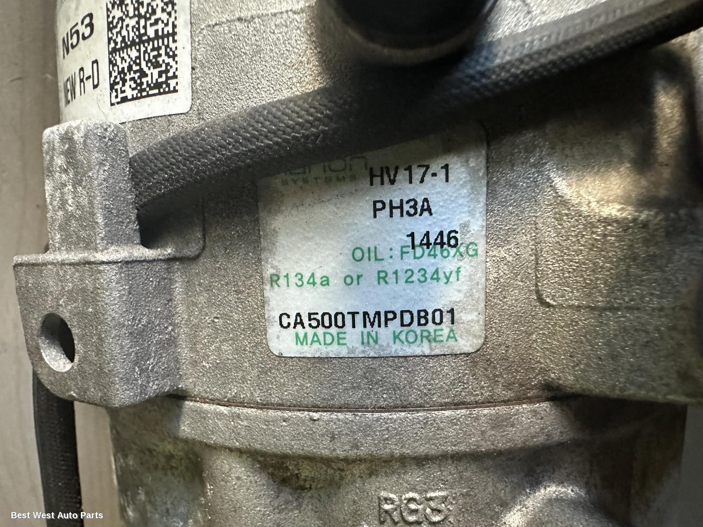2021 HYUNDAI SANTA FE A/C Compressor