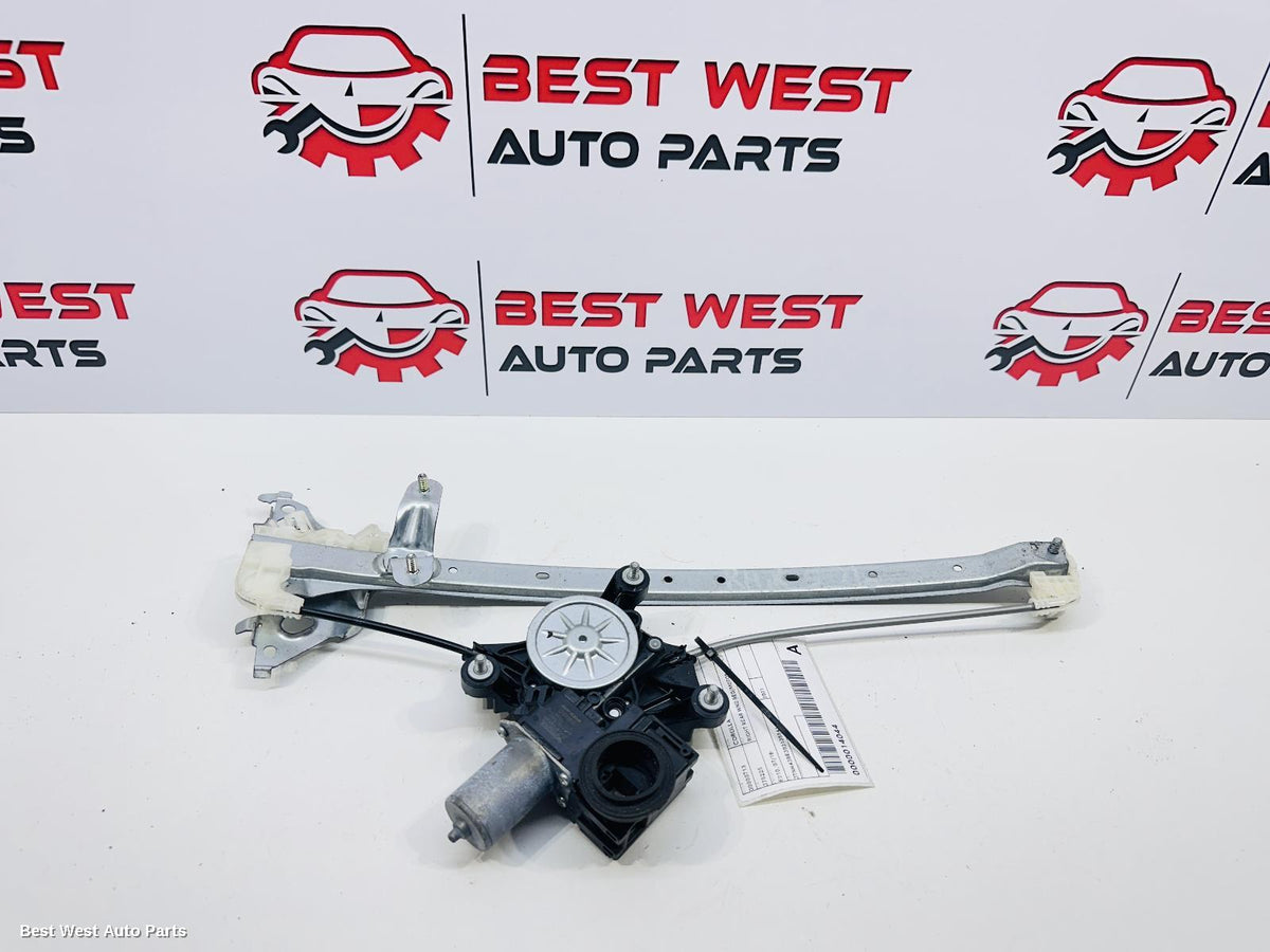 2021 TOYOTA COROLLA Right Rear Wnd Reg/Motor