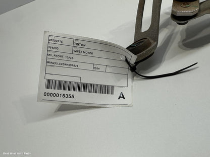 2024 MITSUBISHI TRITON Wiper Motor