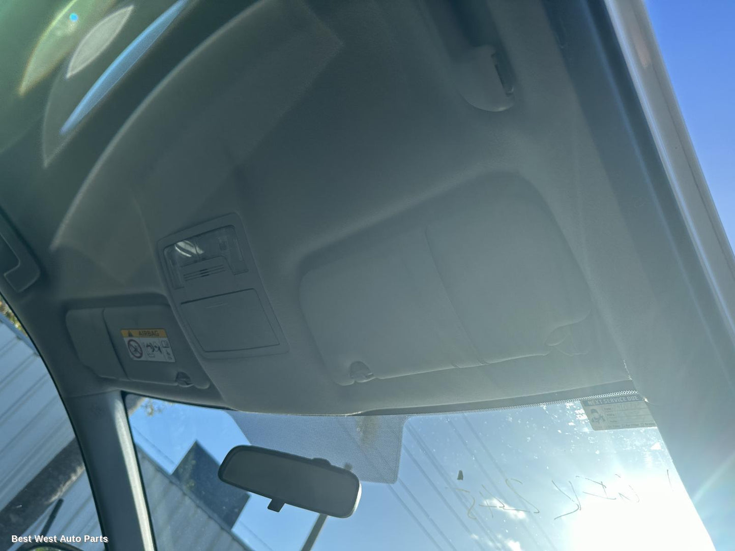 2017 TOYOTA COROLLA Sunvisor