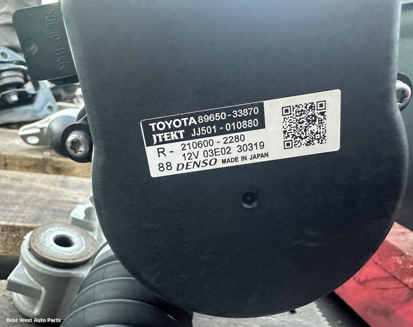 2021 TOYOTA CAMRY Steering Box/Rack