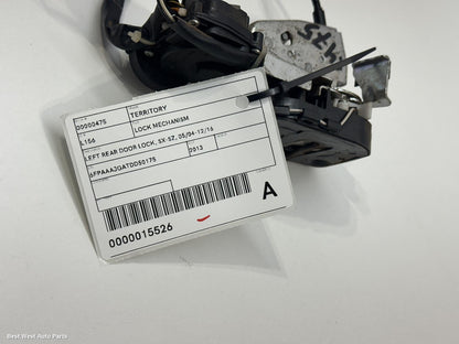 2013 FORD TERRITORY Door/Boot/Gate Lock