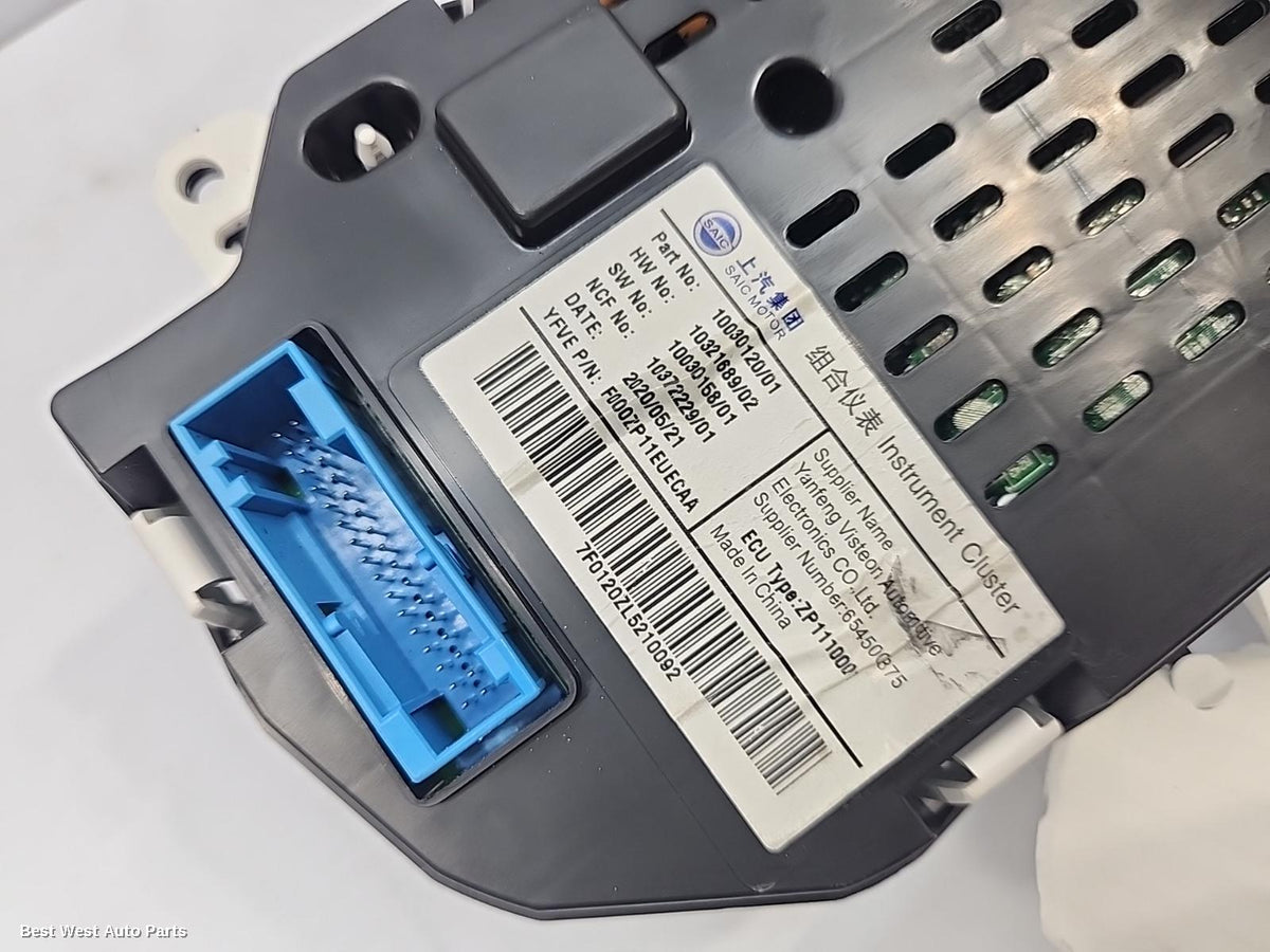 2020 MG MG3 Instrument Cluster
