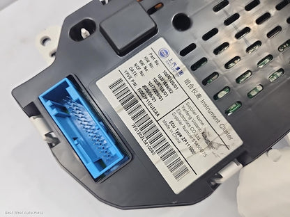 2020 MG MG3 Instrument Cluster