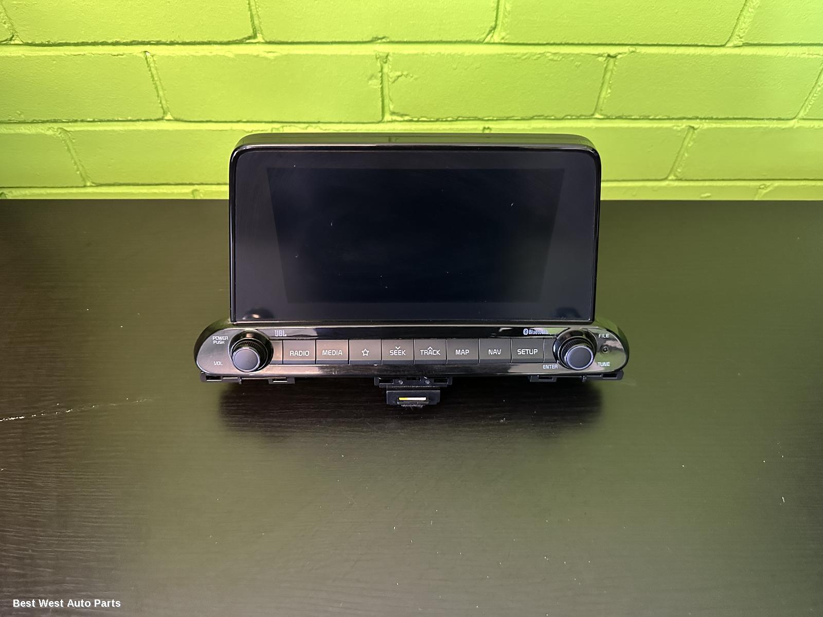 2021 KIA CERATO Radio/Cd/Dvd/Sat/Tv