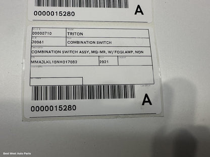2021 MITSUBISHI TRITON Combination Switch
