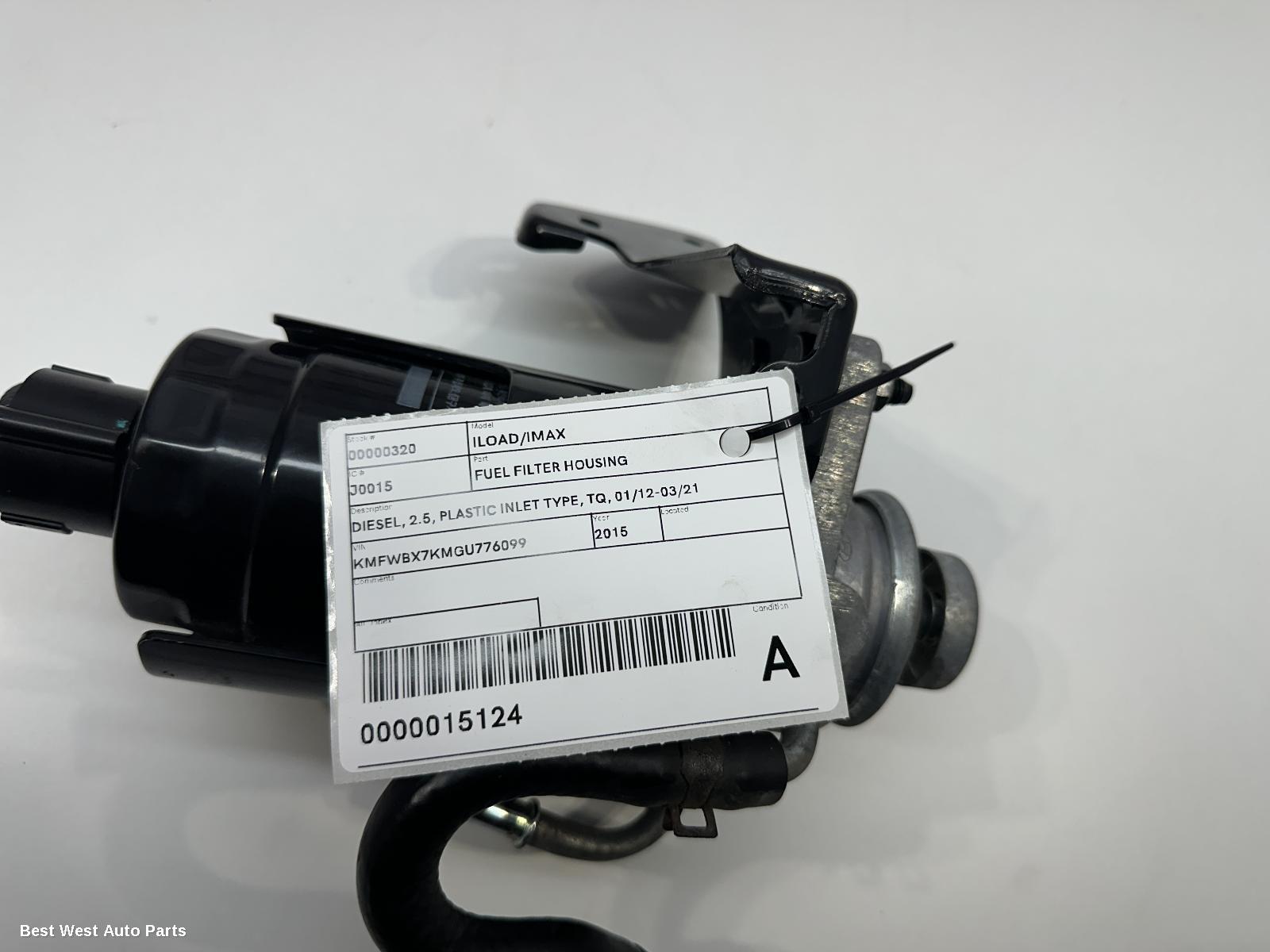 2015 HYUNDAI ILOAD/IMAX Fuel Filter Housing