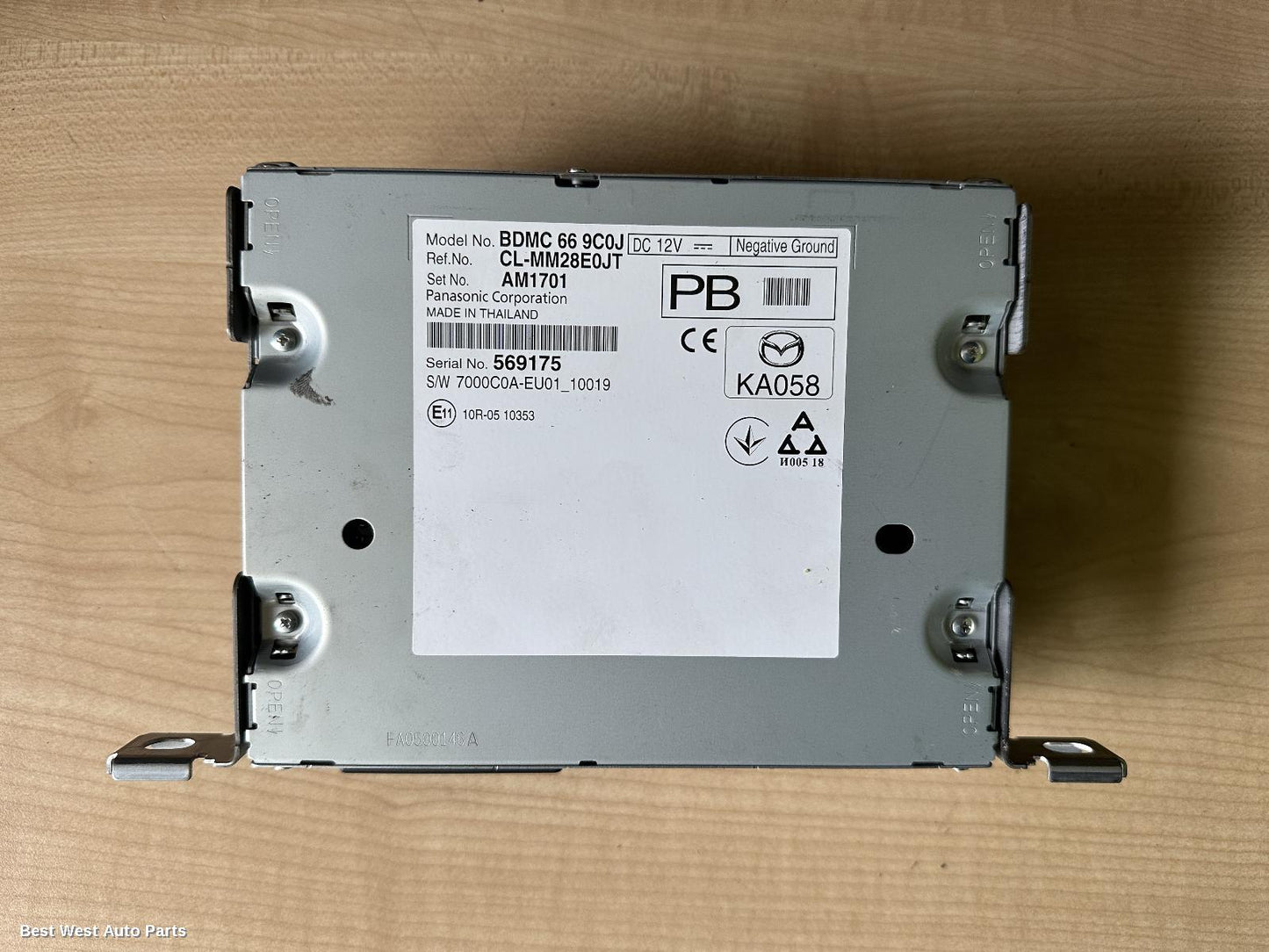 2020 MAZDA 3 Radio/Cd/Dvd/Sat/Tv