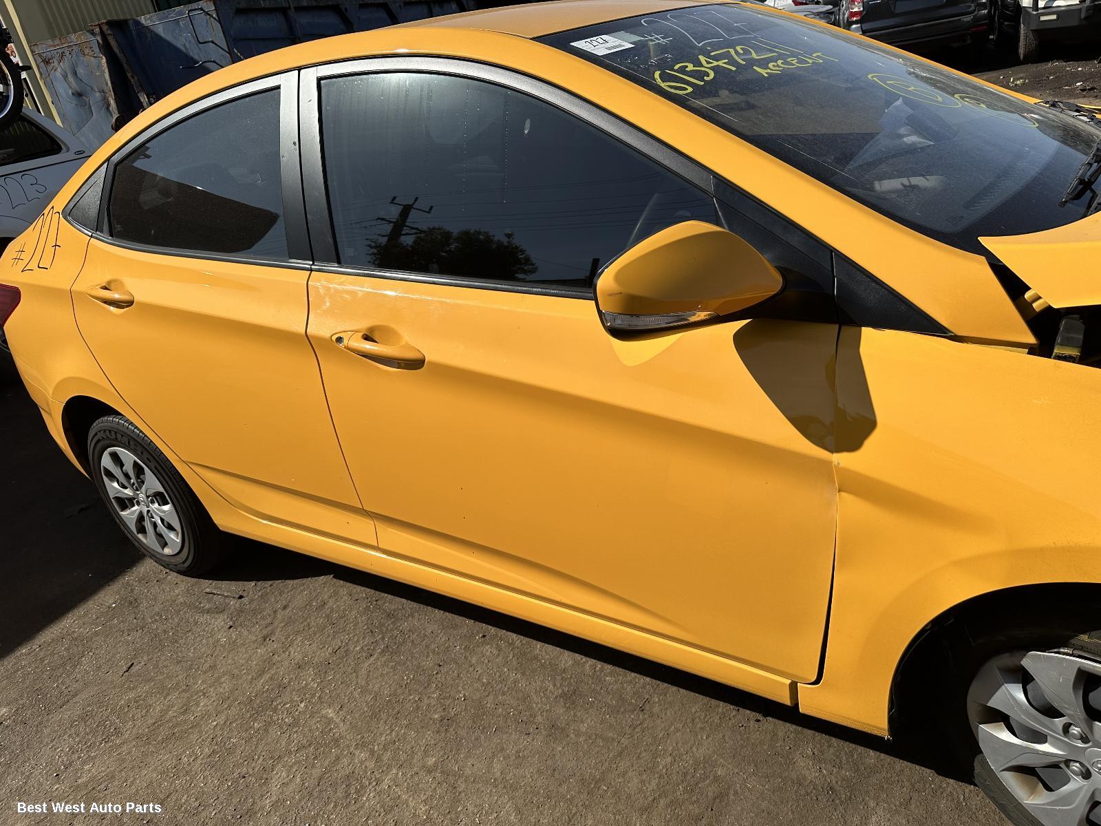 2016 HYUNDAI ACCENT Steering Column