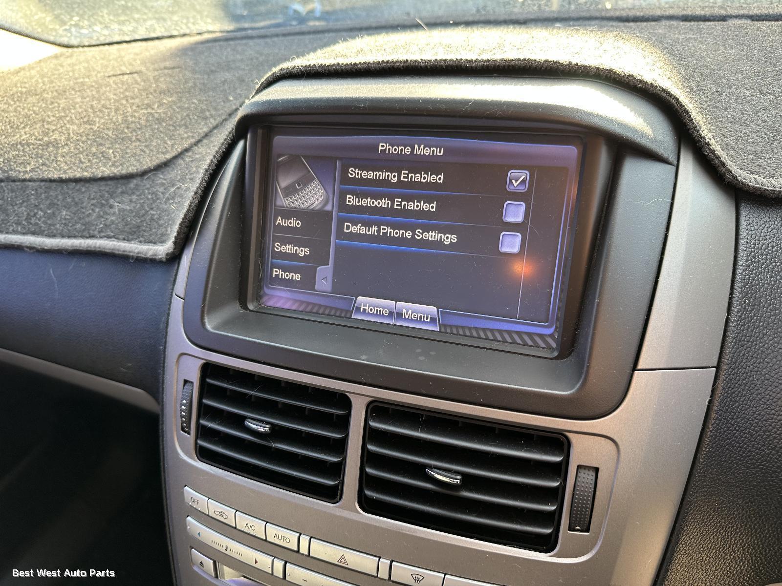 2013 FORD TERRITORY Radio/Cd/Dvd/Sat/Tv