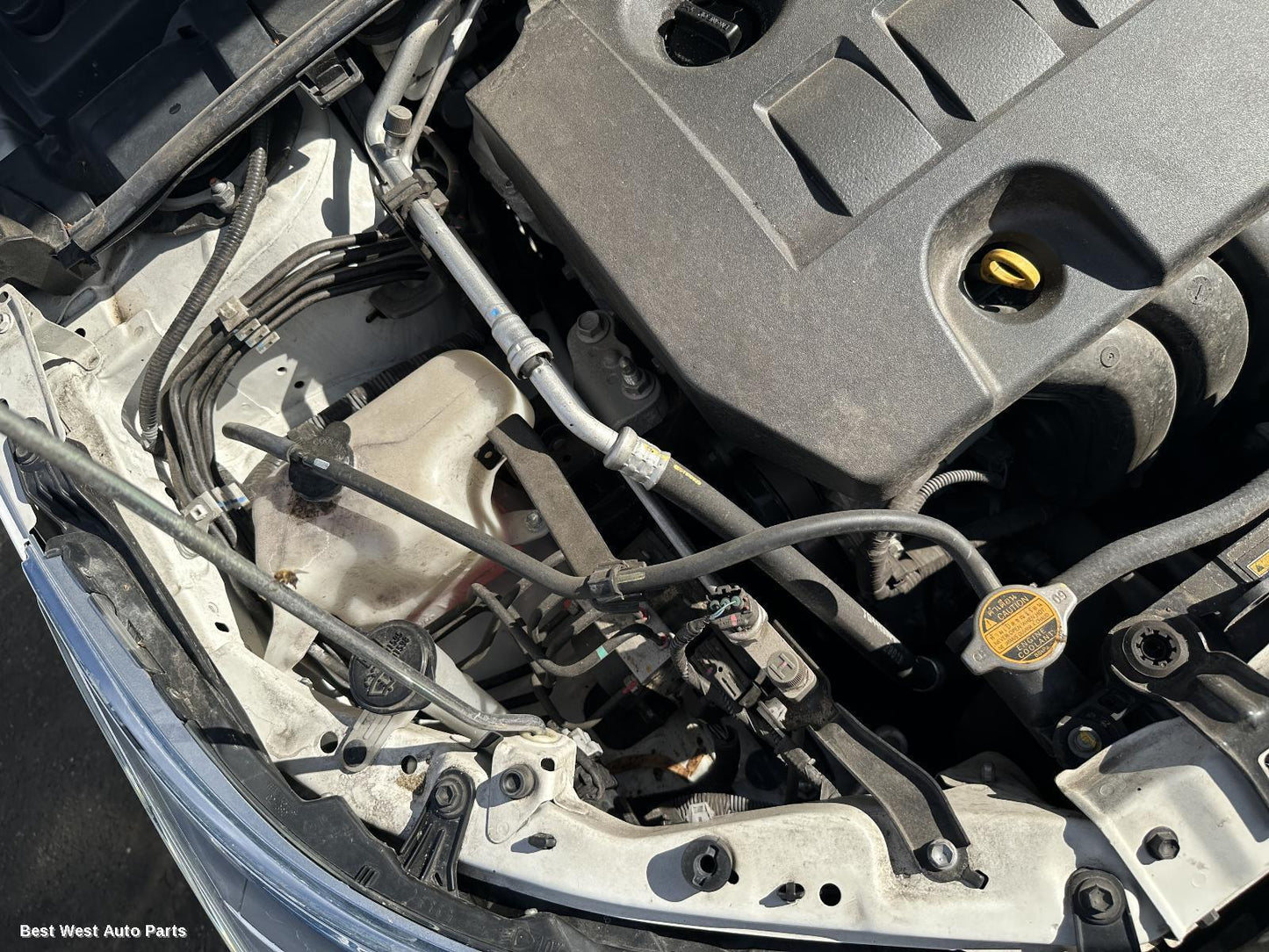 2017 TOYOTA COROLLA Overflow Bottle