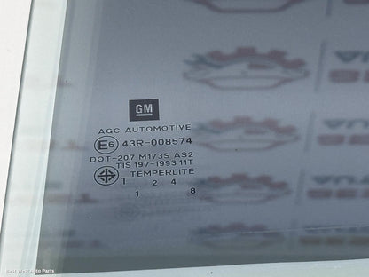 2017 HOLDEN COLORADO Left Rear Door Window