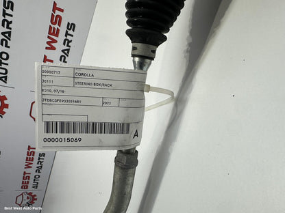 2022 TOYOTA COROLLA Steering Box/Rack