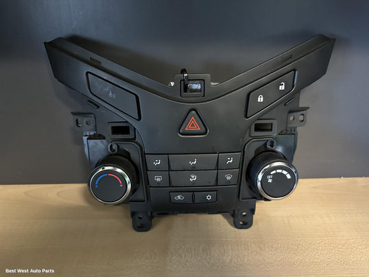 2012 HOLDEN CRUZE Heater/Ac Controls