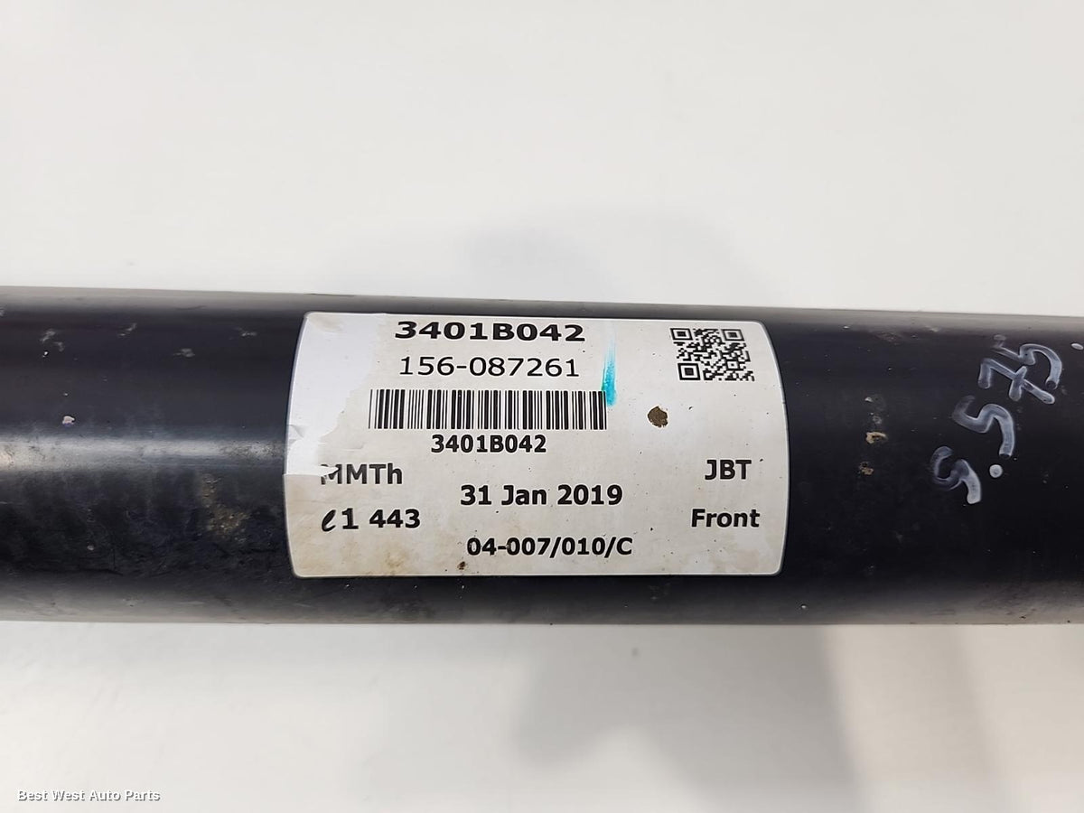 2019 MITSUBISHI TRITON Front Prop Shaft