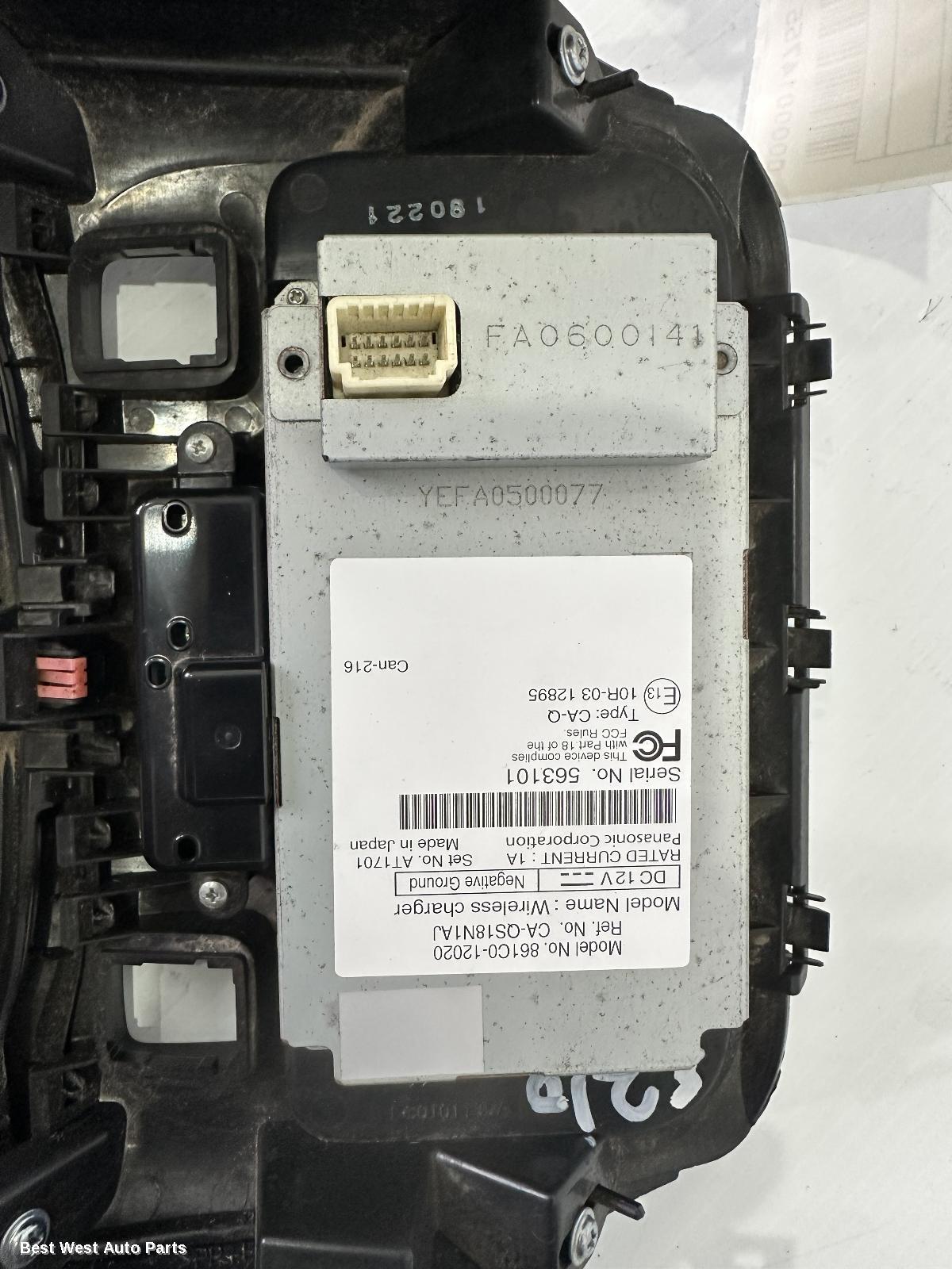 2021 TOYOTA COROLLA Misc Switch/Relay