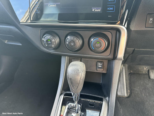 2017 TOYOTA COROLLA Heater/Ac Controls