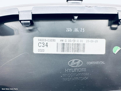 2016 HYUNDAI TUCSON Instrument Cluster