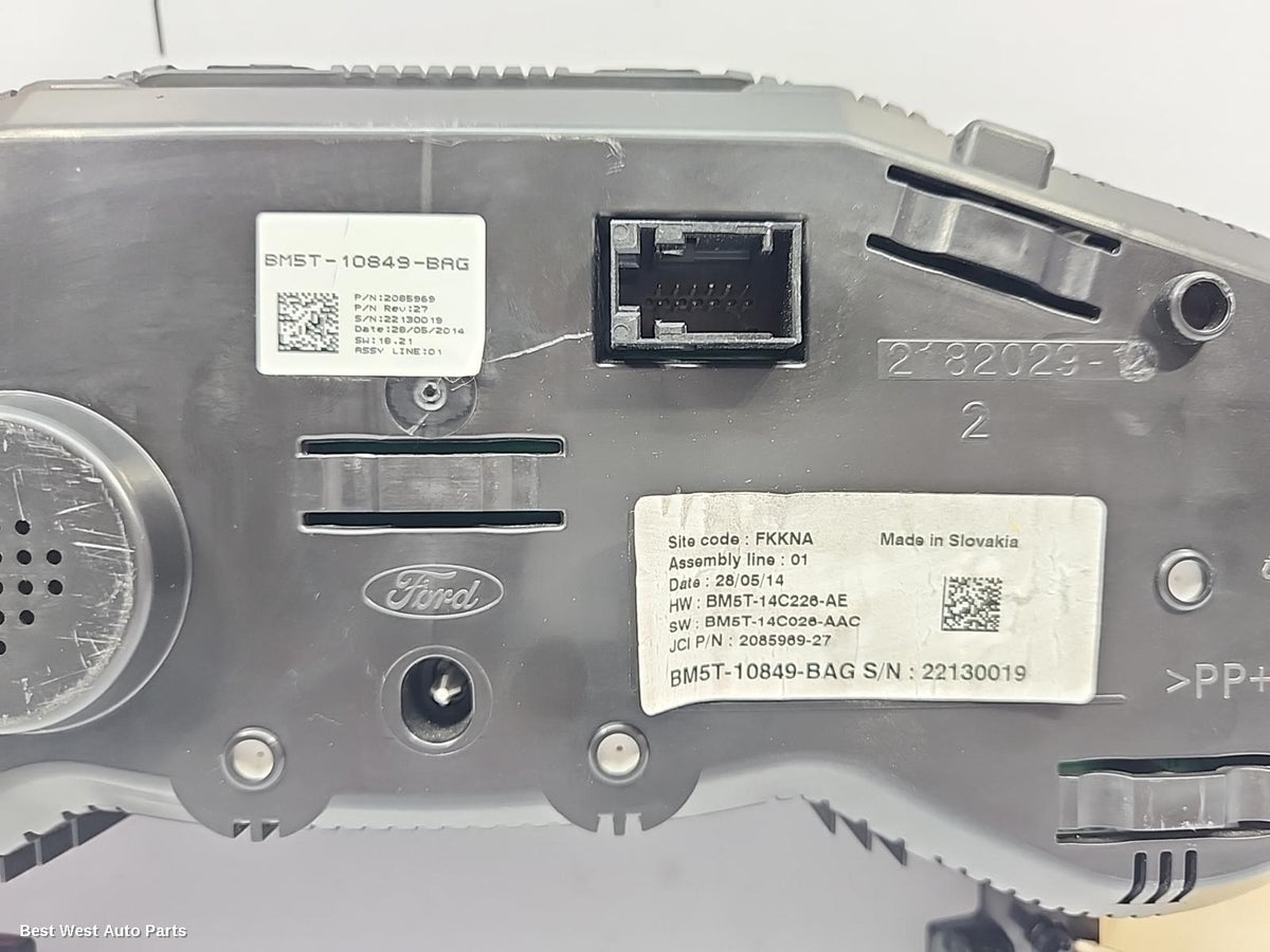 2014 FORD FOCUS Instrument Cluster