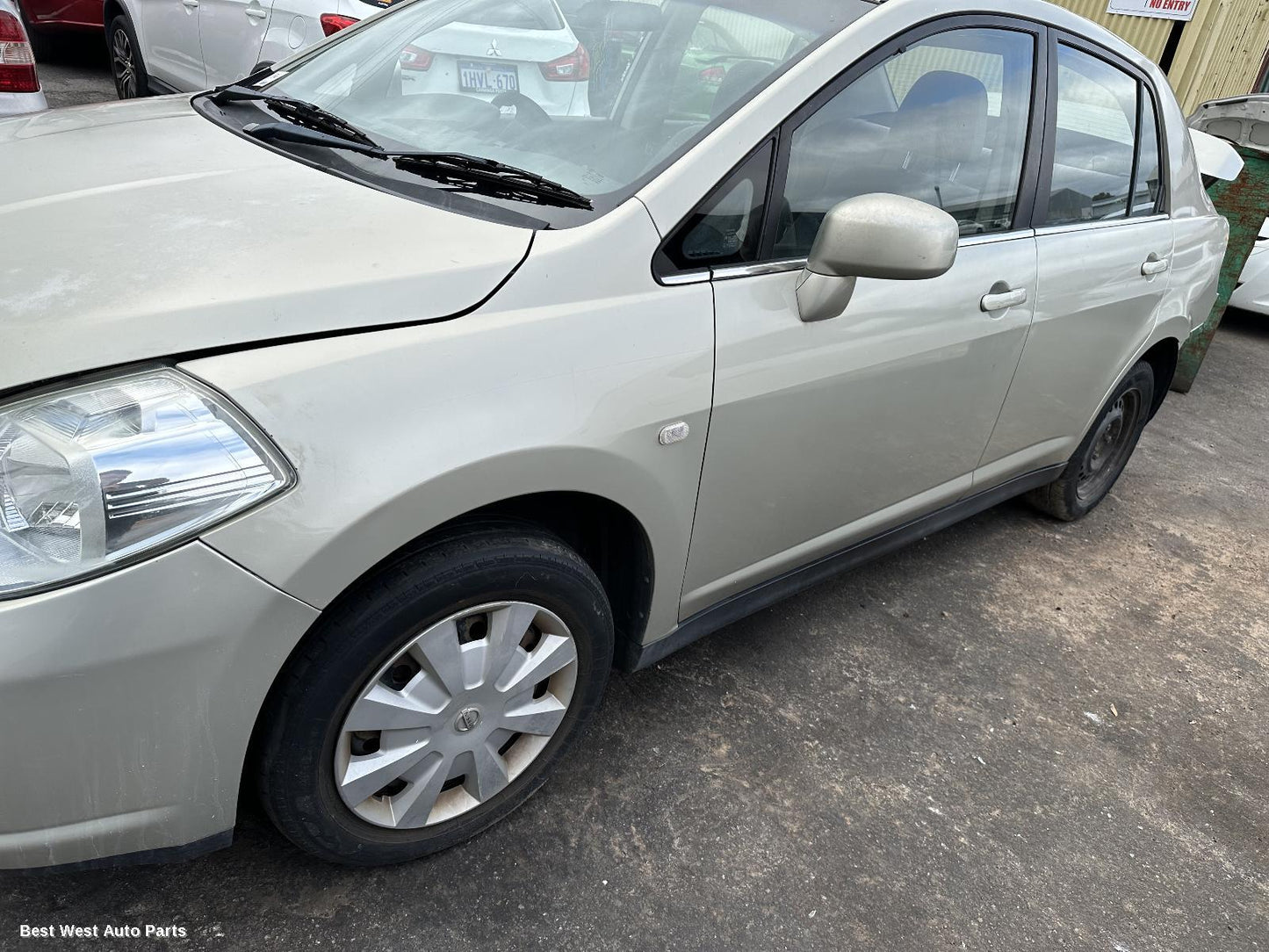2009 NISSAN TIIDA Front Bumper
