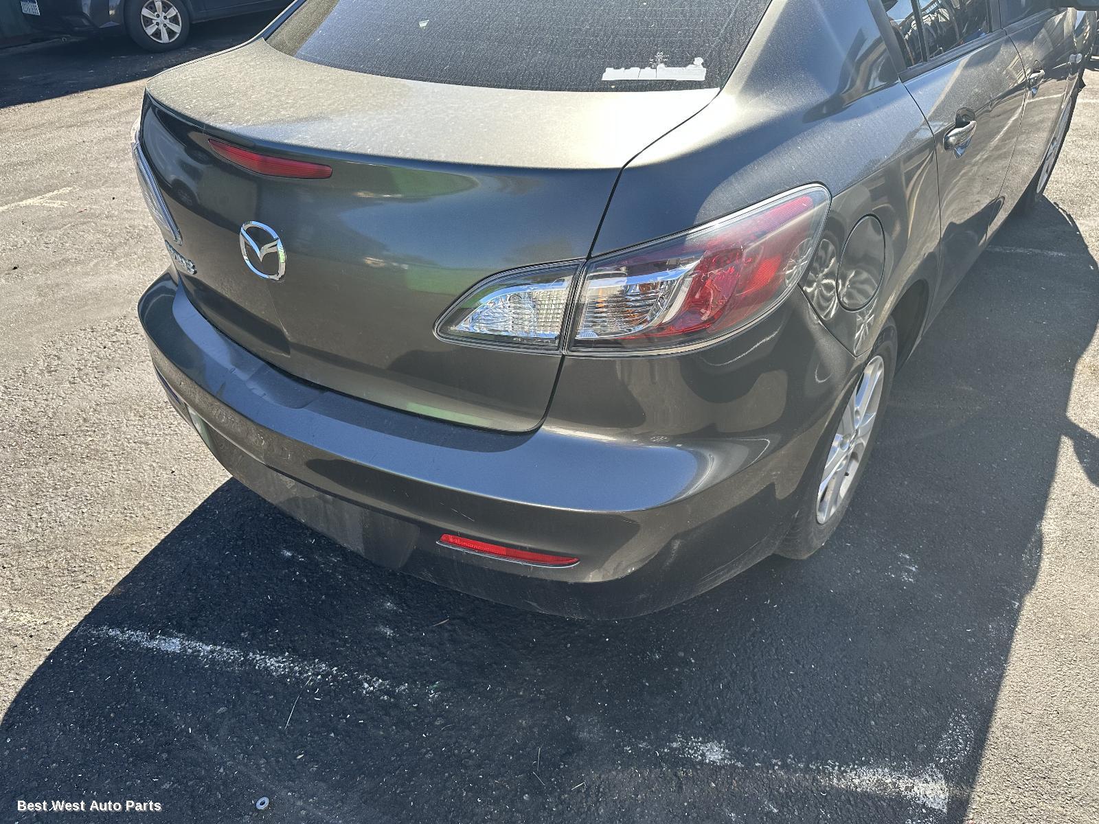 2012 MAZDA 3 Rear Bumper