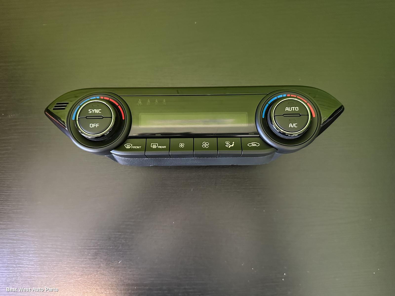 2021 KIA CERATO Heater/Ac Controls