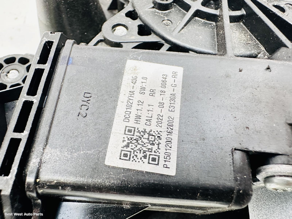 2024 MG HS Right Rear Wnd Reg/Motor