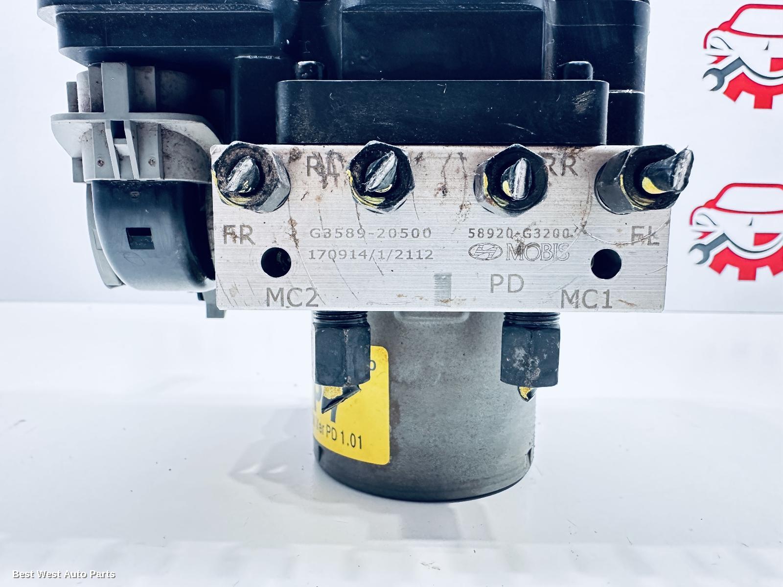 2018 HYUNDAI I30 Abs Pump/Modulator