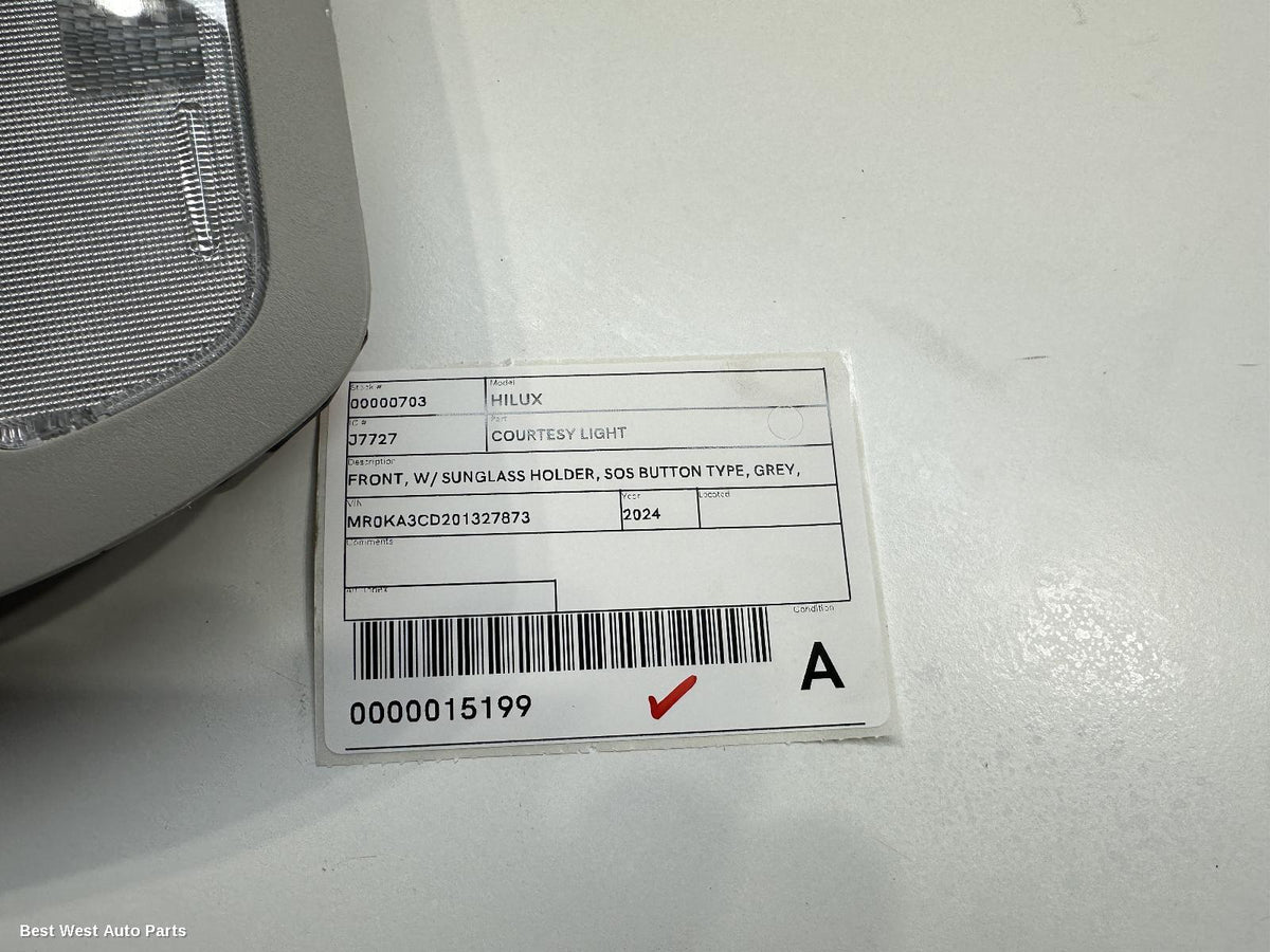 2024 TOYOTA HILUX Courtesy Light