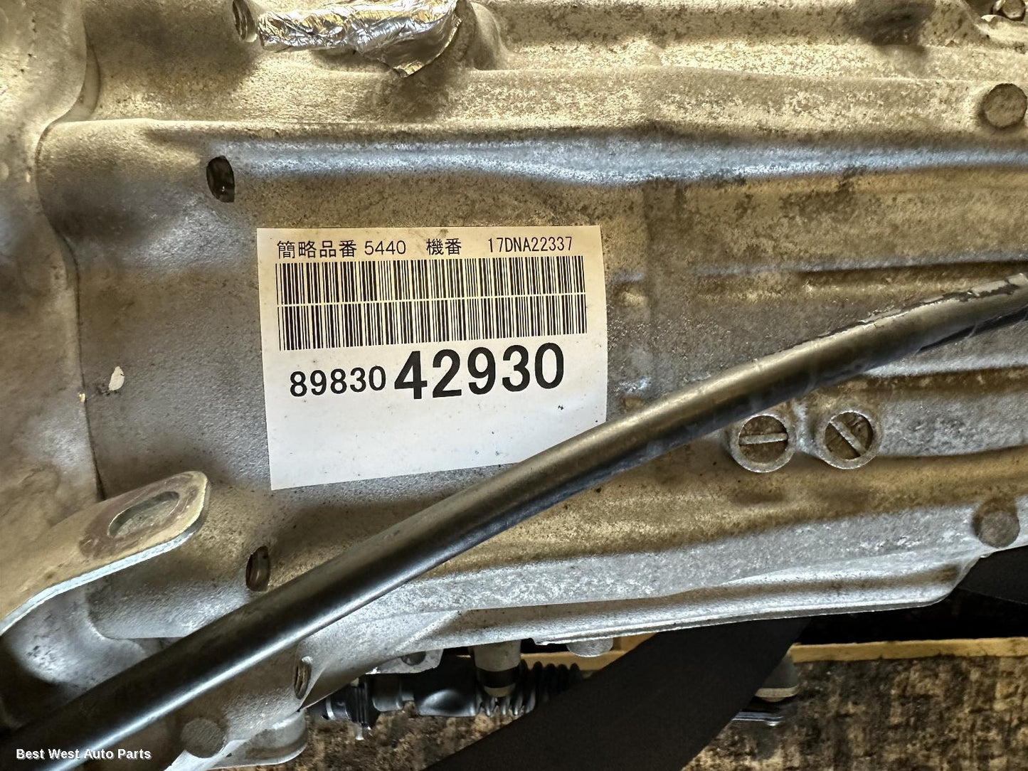 2017 ISUZU MU-X Trans/Gearbox