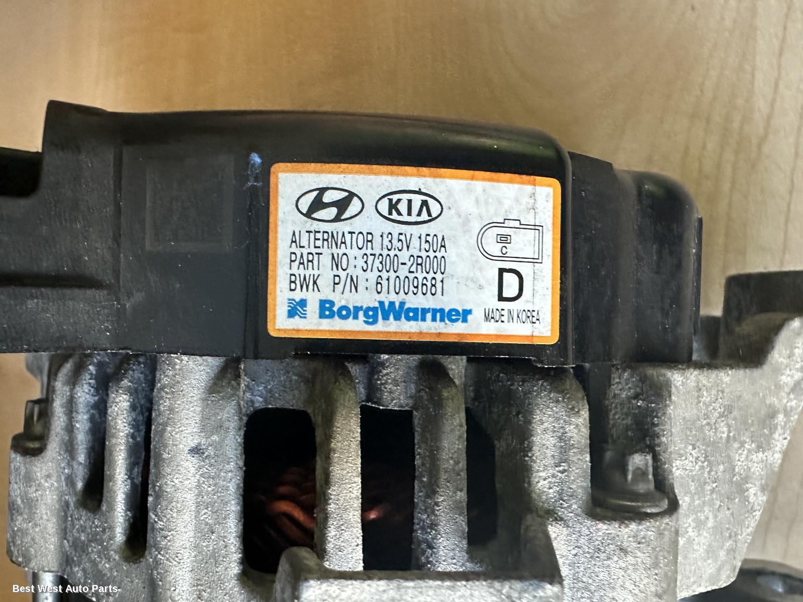 2021 HYUNDAI SANTA FE Alternator