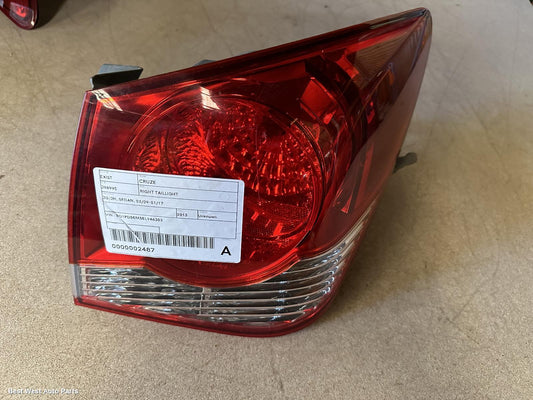 2013 HOLDEN CRUZE Right Taillight