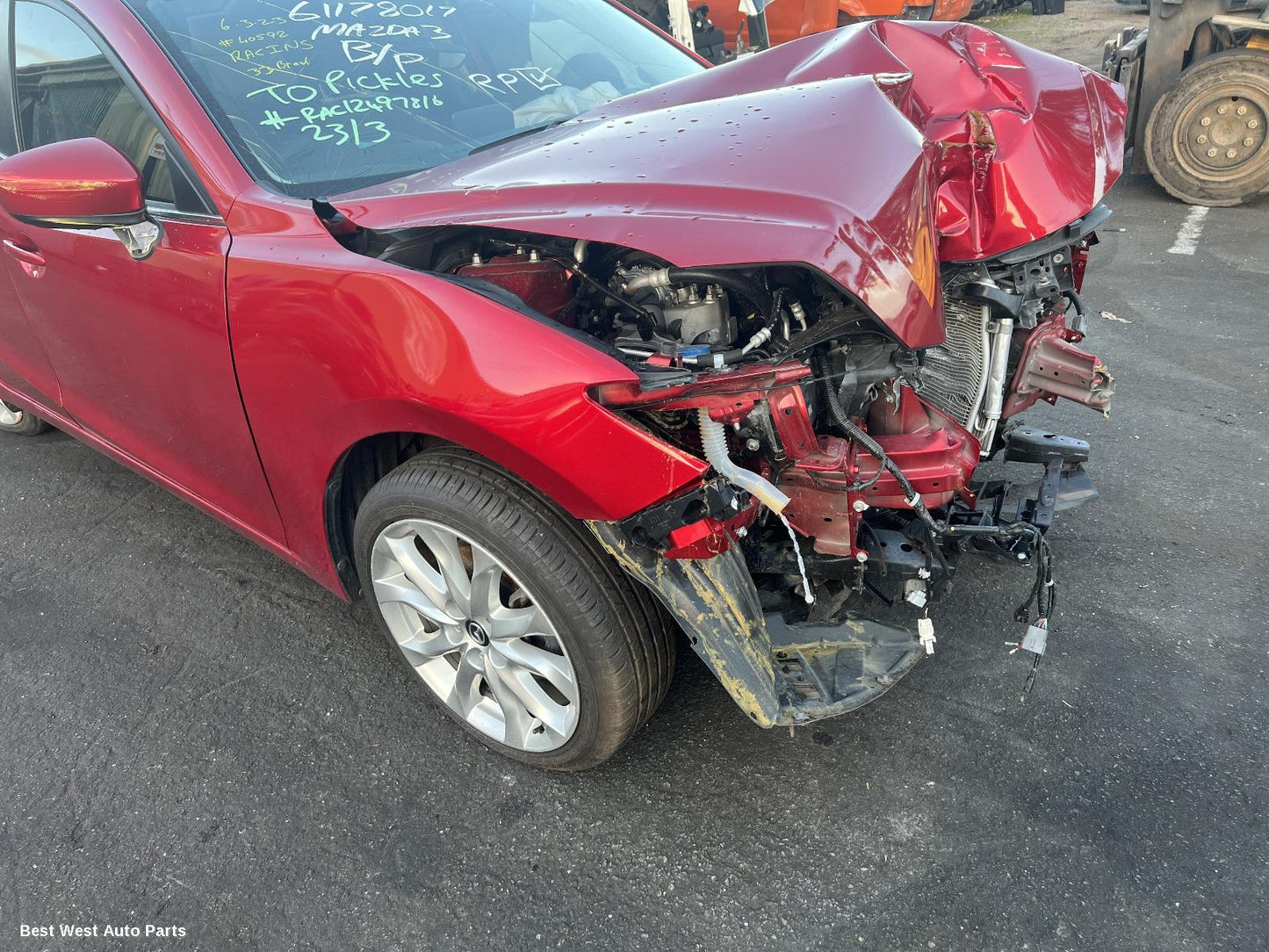 2016 MAZDA 3 Steering Column