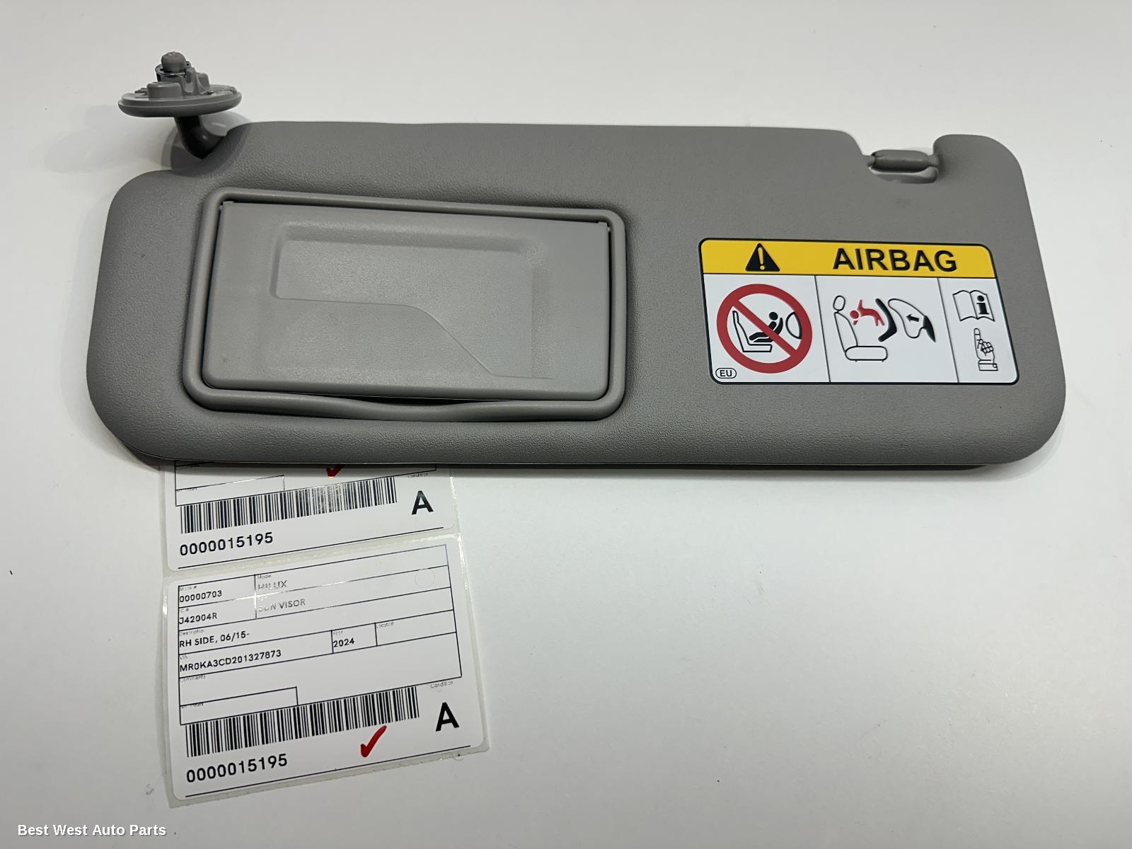 2024 TOYOTA HILUX Sunvisor