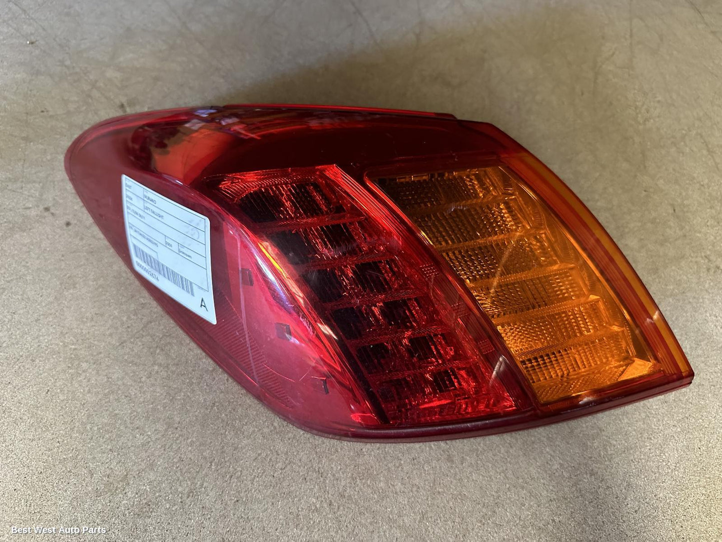2009 NISSAN MURANO Left Taillight