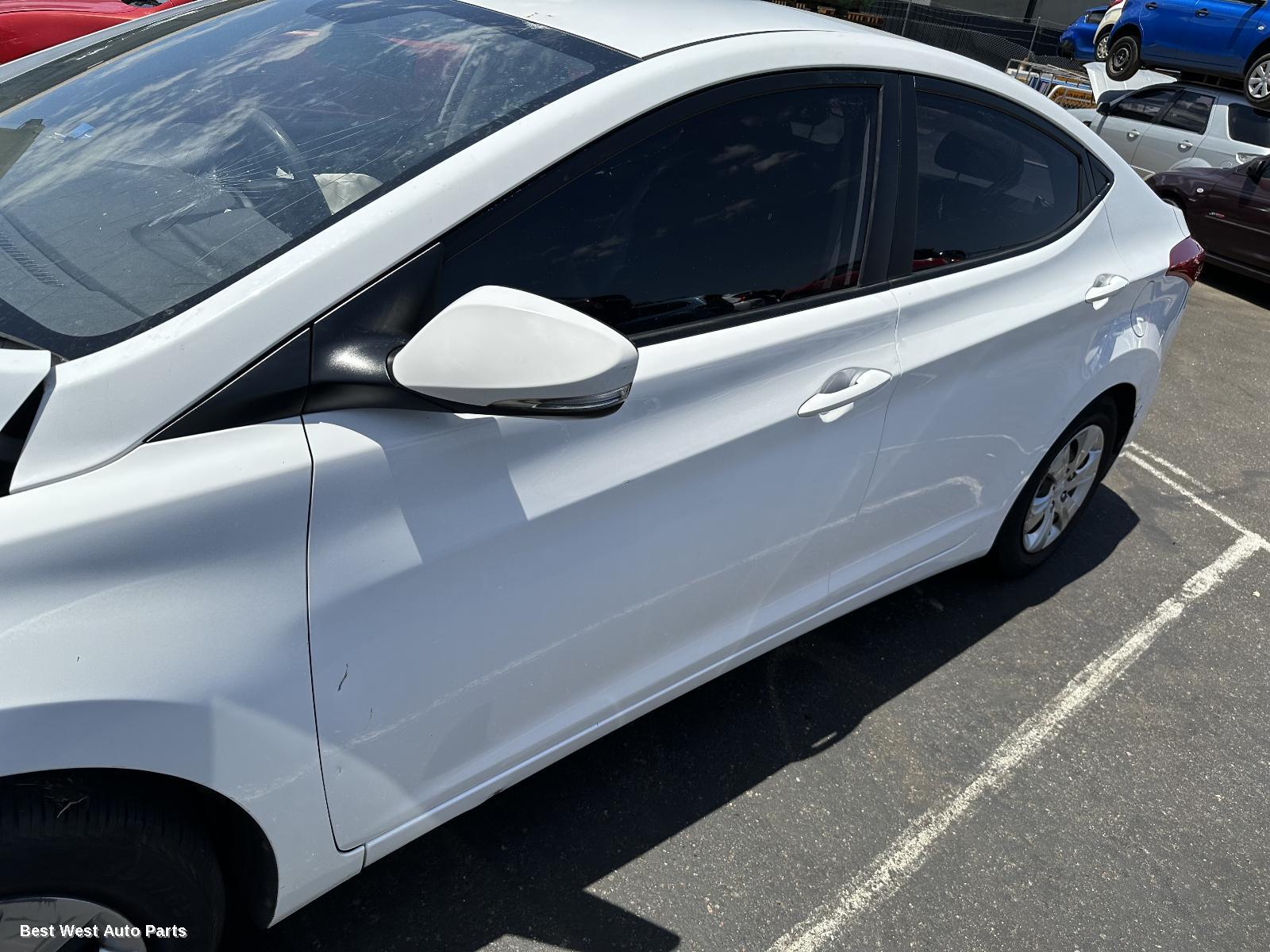 2012 HYUNDAI ELANTRA Left Rear Door/Sliding