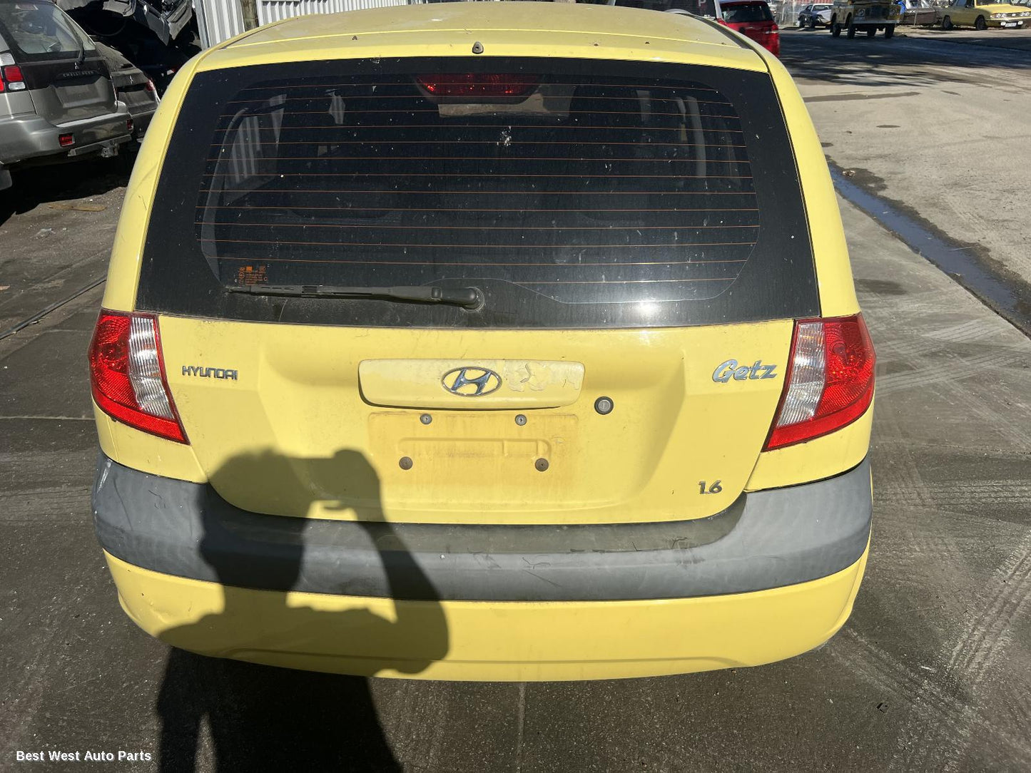 2008 HYUNDAI GETZ Bootlid/Tailgate
