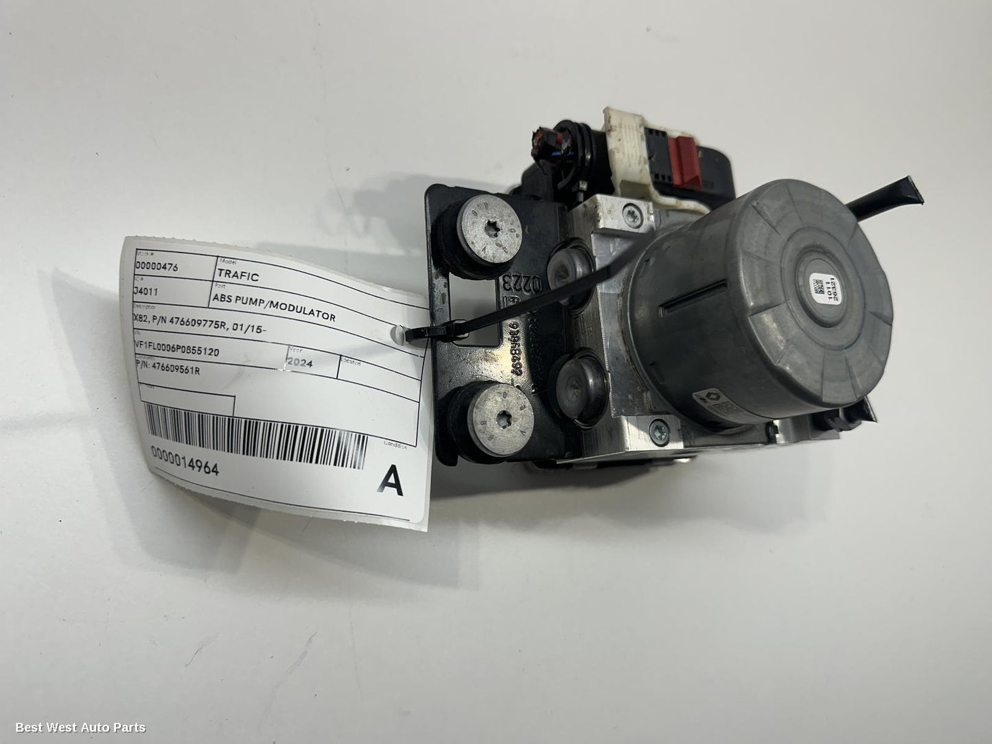 2024 RENAULT TRAFIC Abs Pump/Modulator