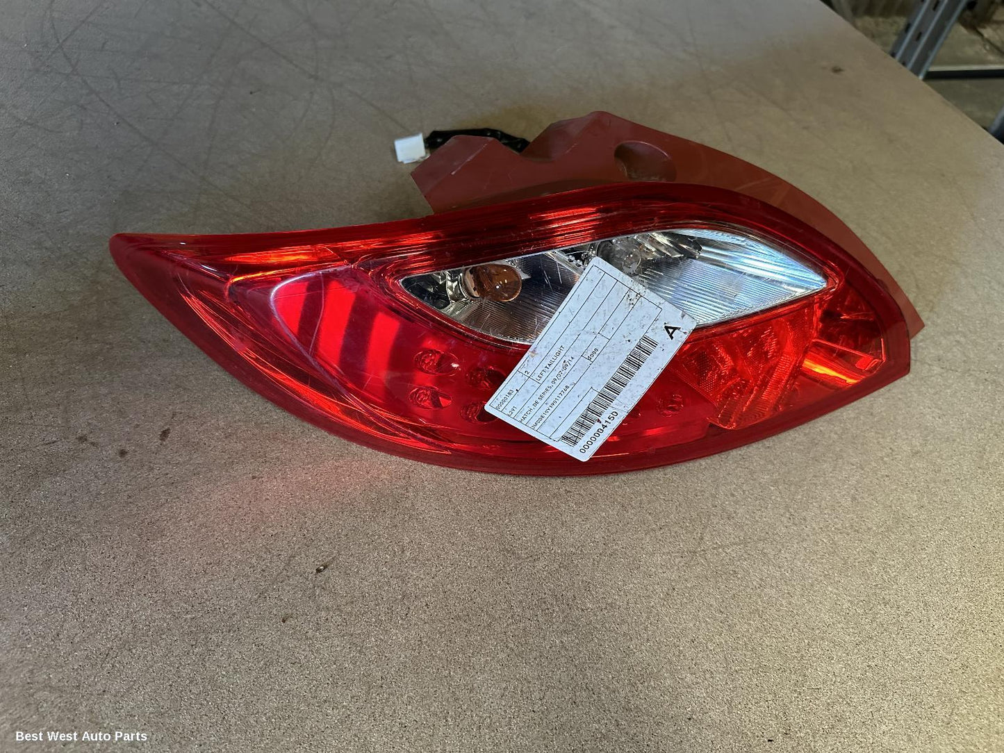 2008 MAZDA 2 Left Taillight
