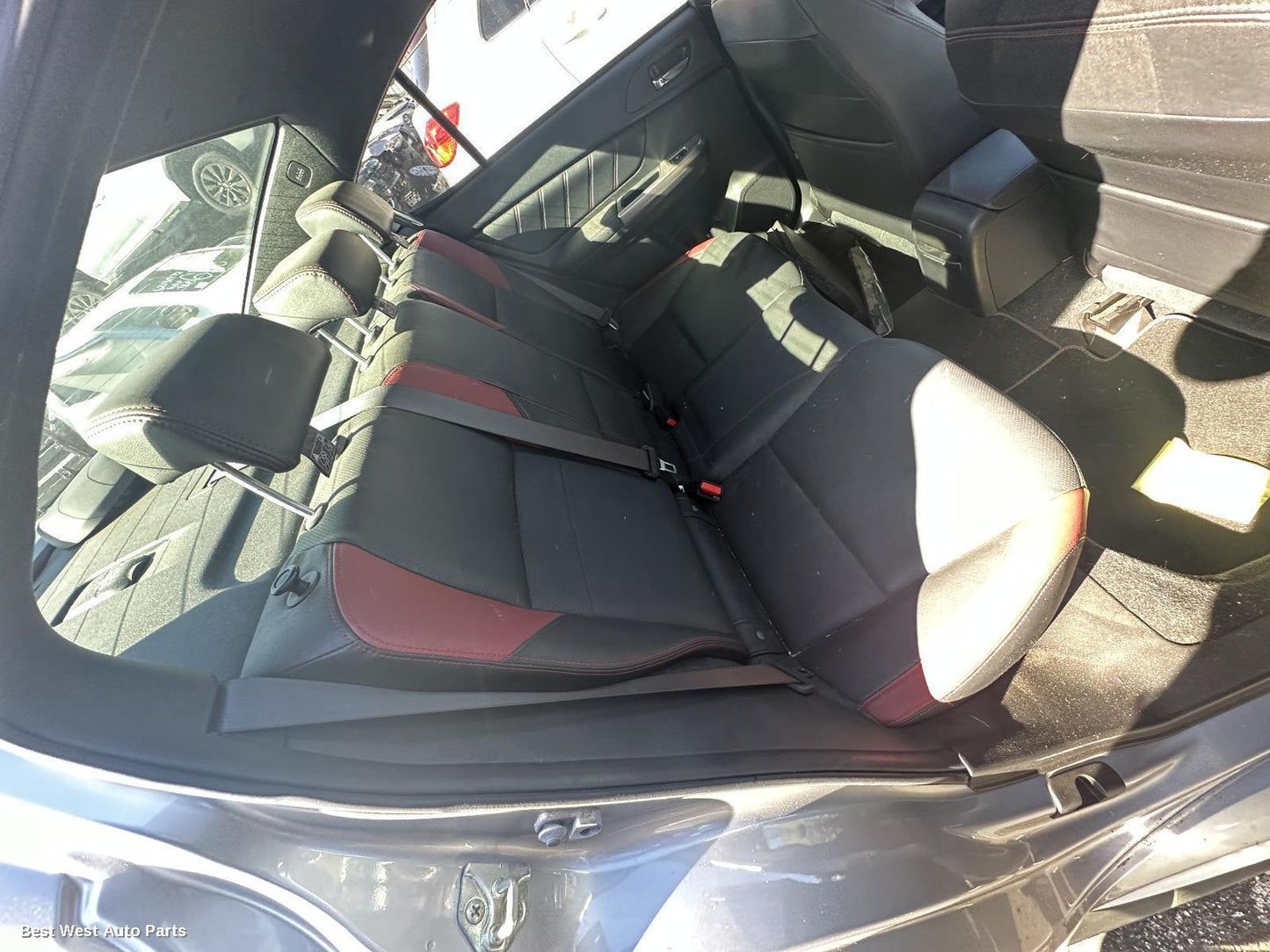2015 SUBARU WRX 2nd Seat (Rear Seat)