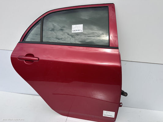 2012 TOYOTA COROLLA Right Rear Door Window
