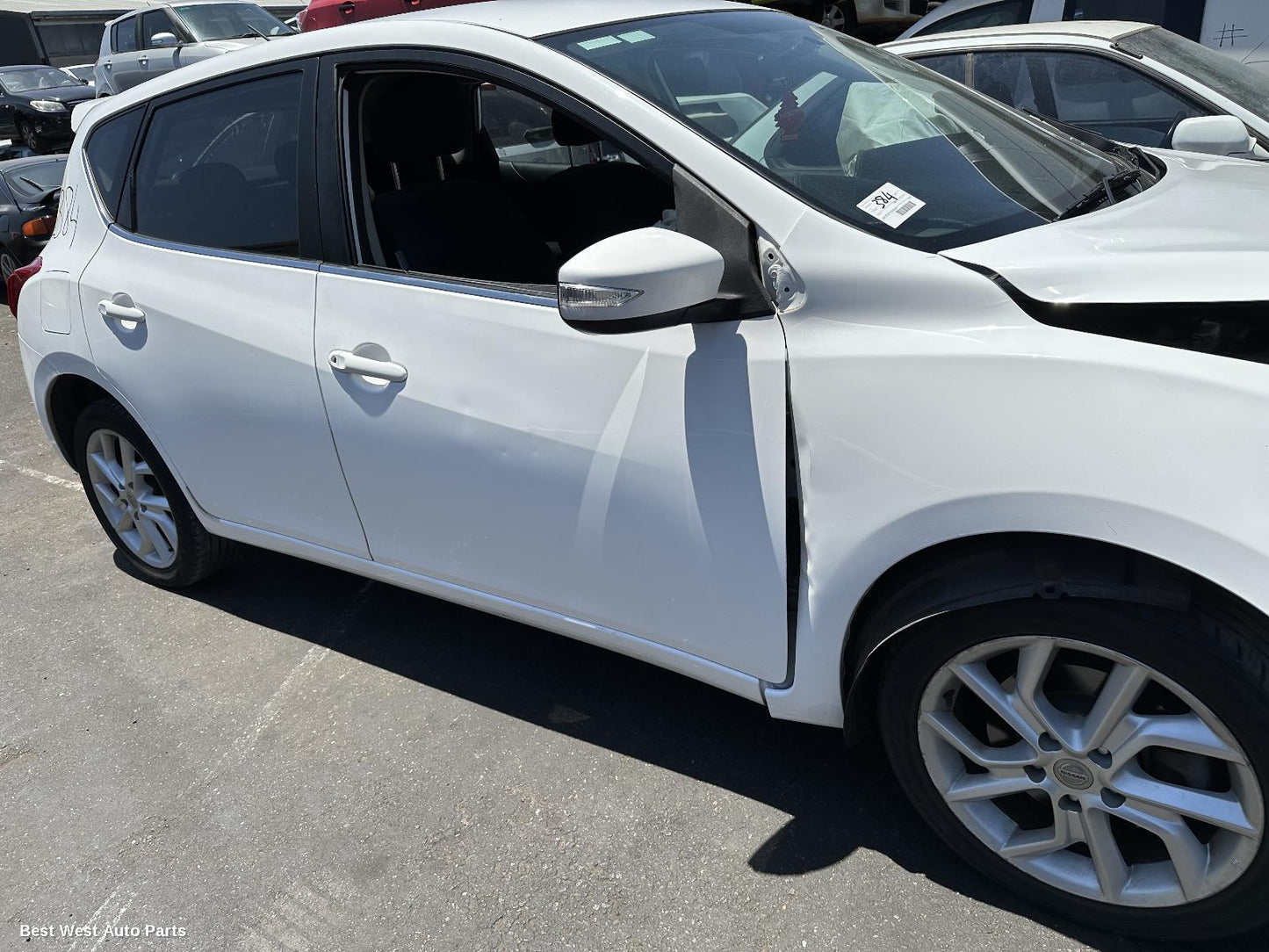 2014 NISSAN PULSAR Left Rear Door/Sliding