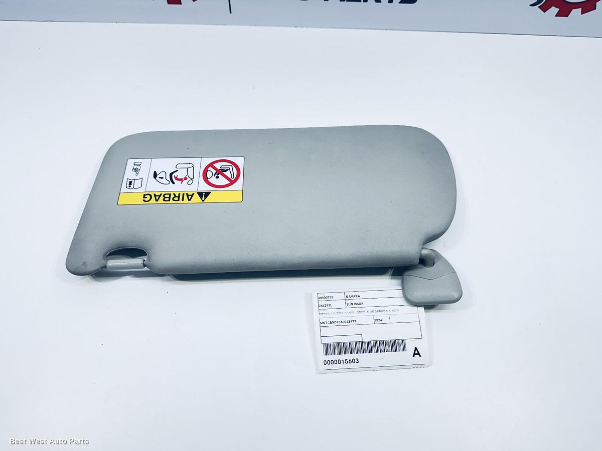 2024 NISSAN NAVARA Sunvisor