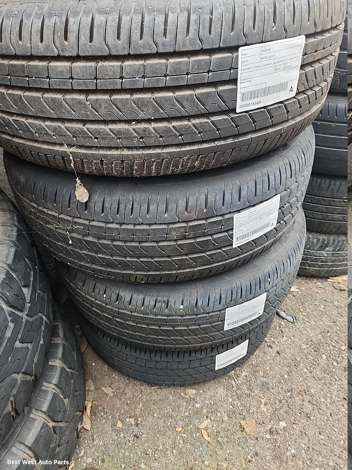 2019 HYUNDAI TUCSON Wheel Mag