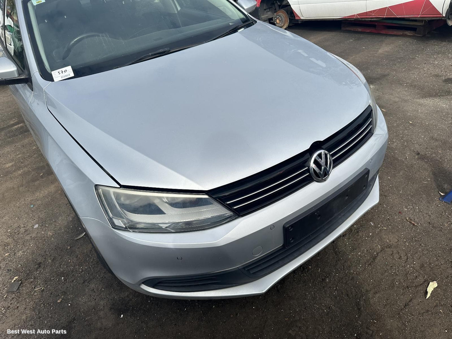 2012 VOLKSWAGEN JETTA Rear Bumper