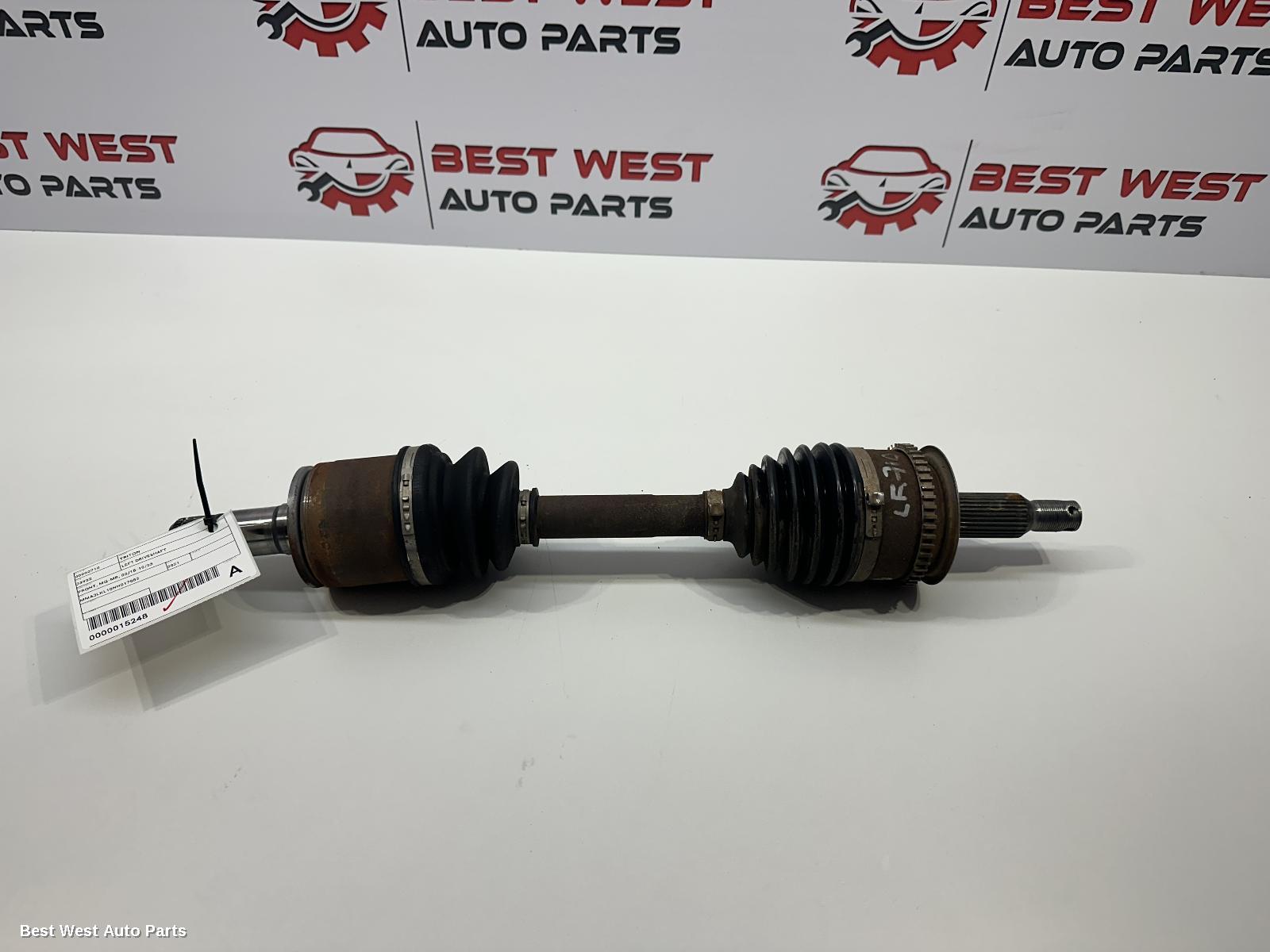 2021 MITSUBISHI TRITON Left Driveshaft