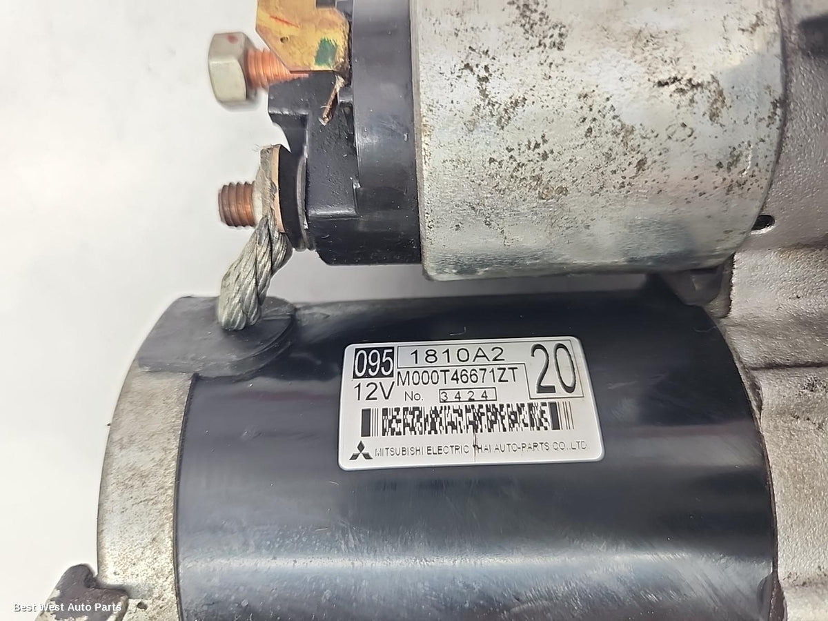 2013 MITSUBISHI MIRAGE Starter